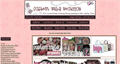Desktop Screenshot of custombabyboutique.com